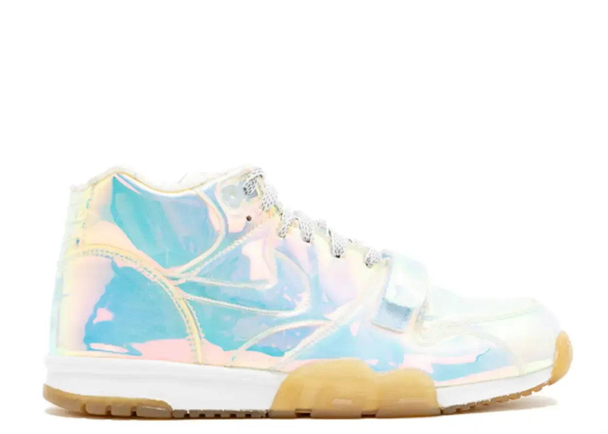 Nike Air Trainer 1 Super Bowl Hologram Size 10, DS BRAND NEW DAMAGED LID