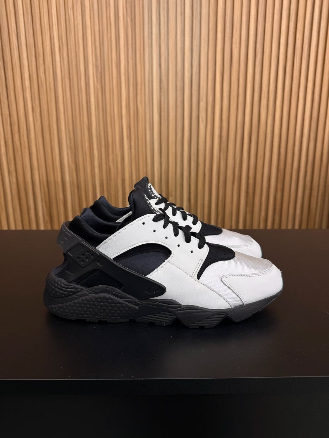 Nike Air Huarache White Black (2022) Size 13, PREOWNED NO BOX