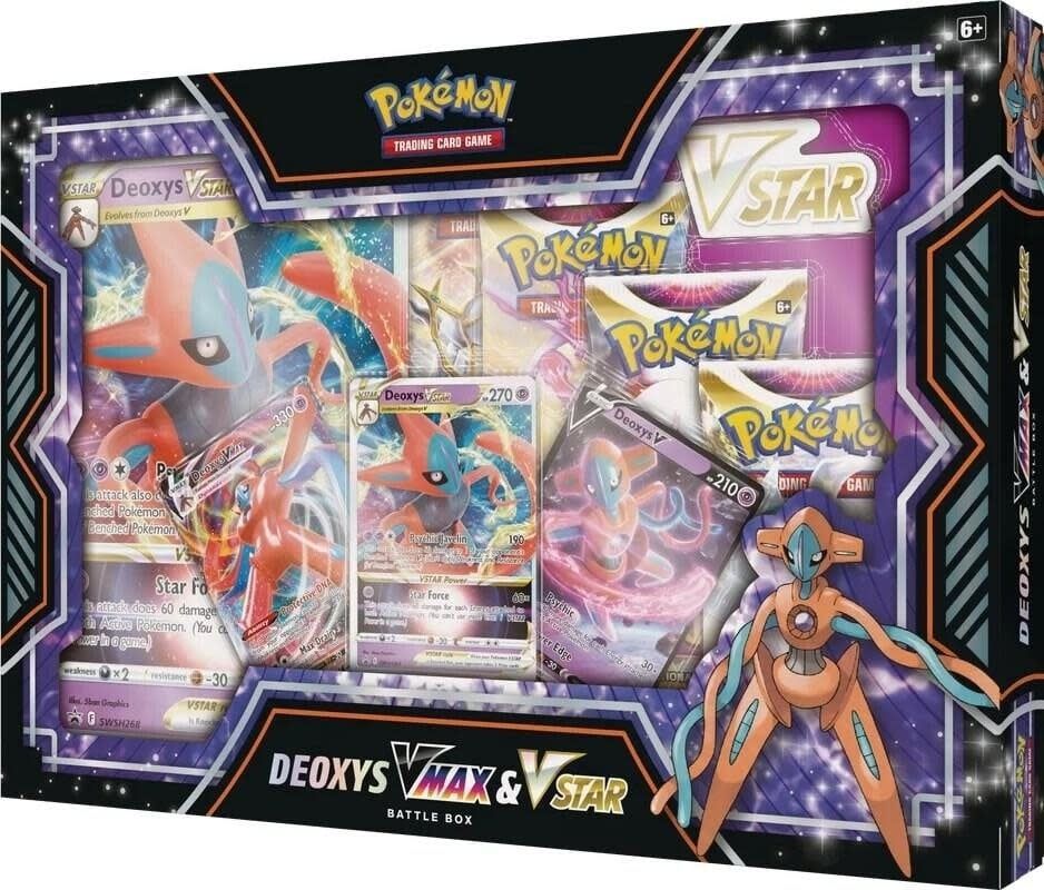 Pokemon Deoxys VMAX &amp; VSTAR Battle Box