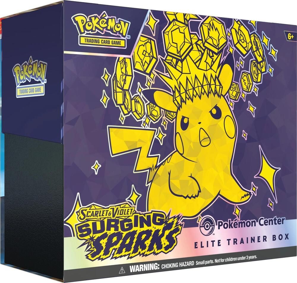 Pokemon Surging Sparks Pokemon Center Elite Trainer Box