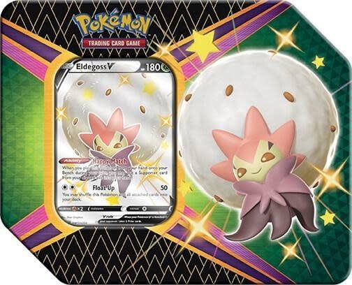 Pokemon Shining Fates Eldegoss V Tin