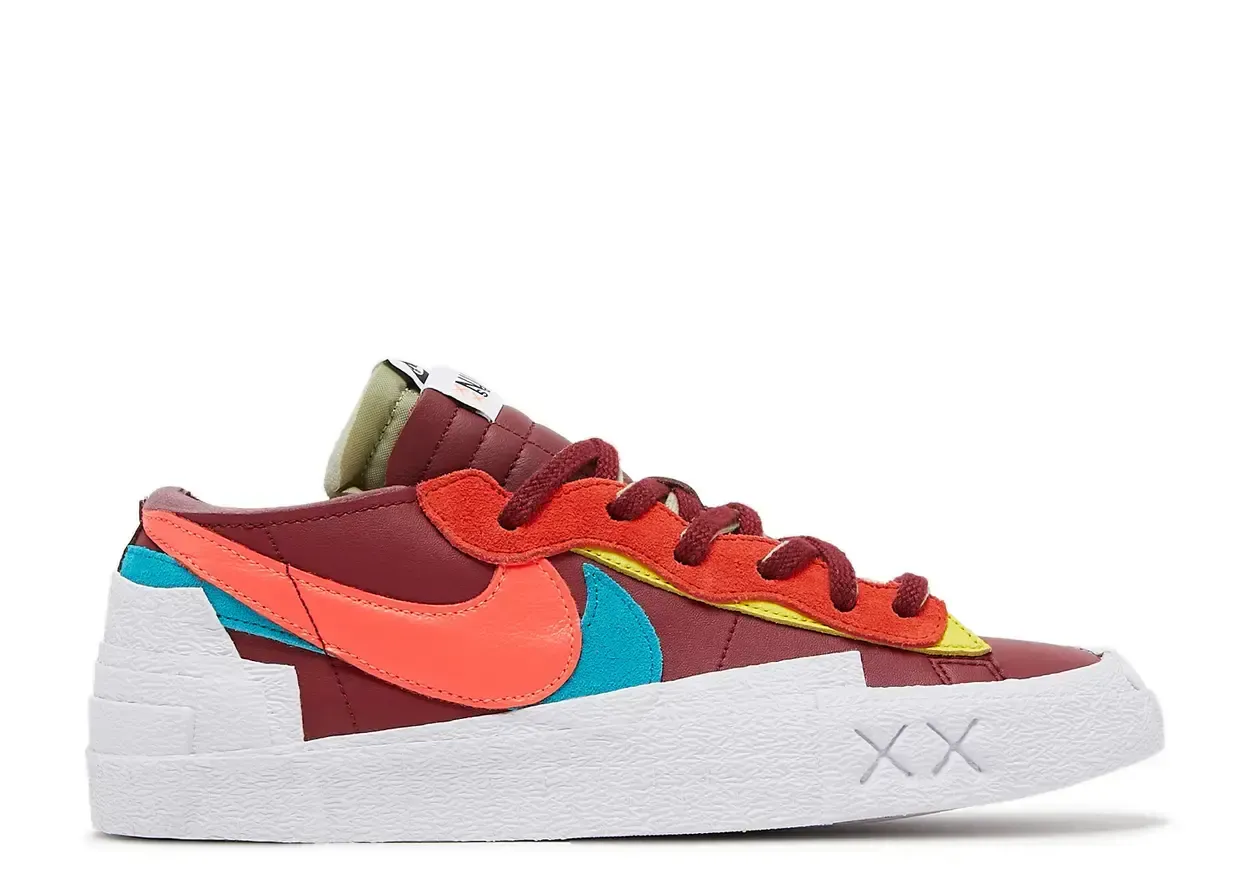 Nike Blazer Low sacai KAWS Red Size 9, DS BRAND NEW*
