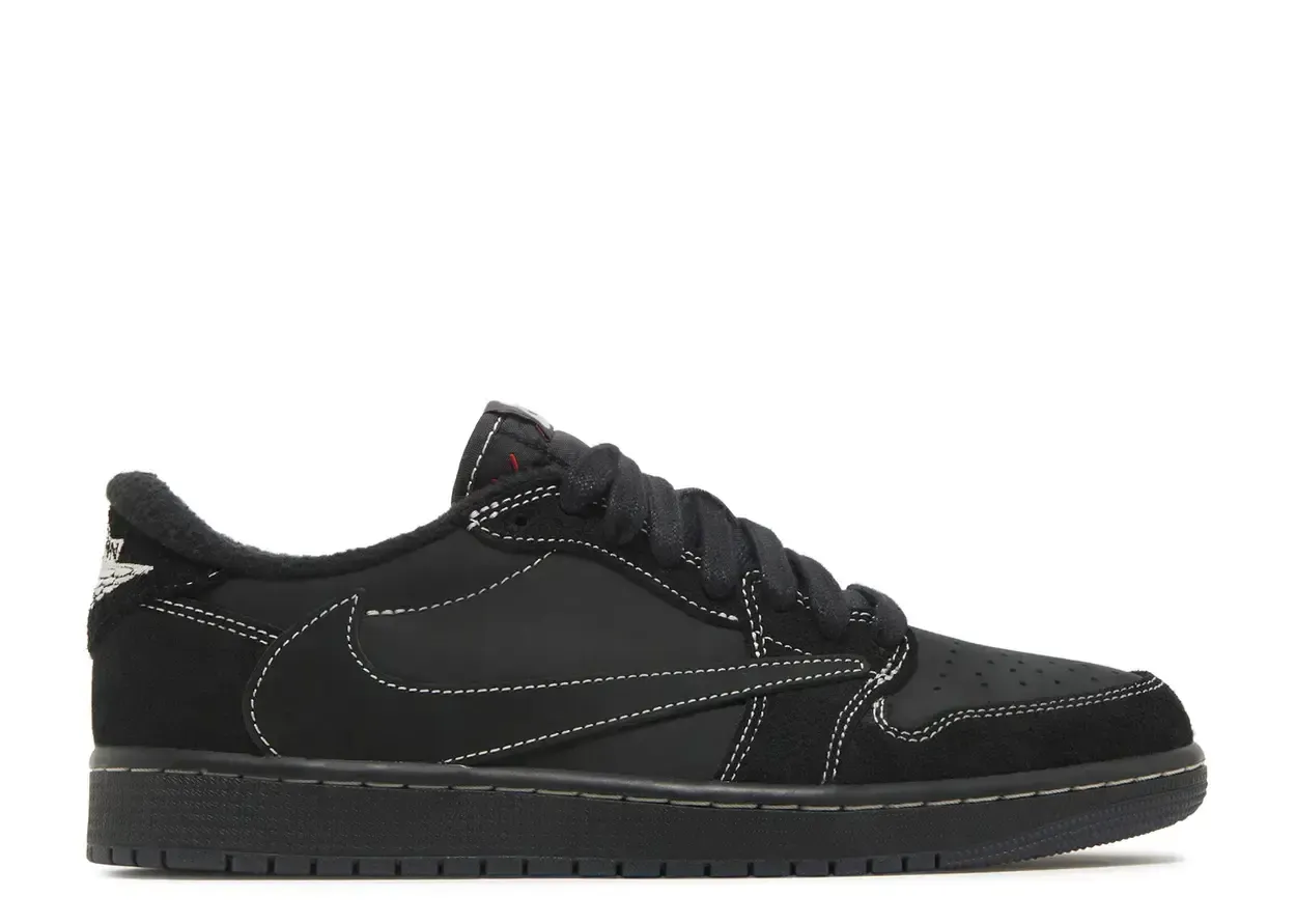 Jordan 1 Retro Low OG SP Travis Scott Black Phantom Size 13, DS BRAND NEW