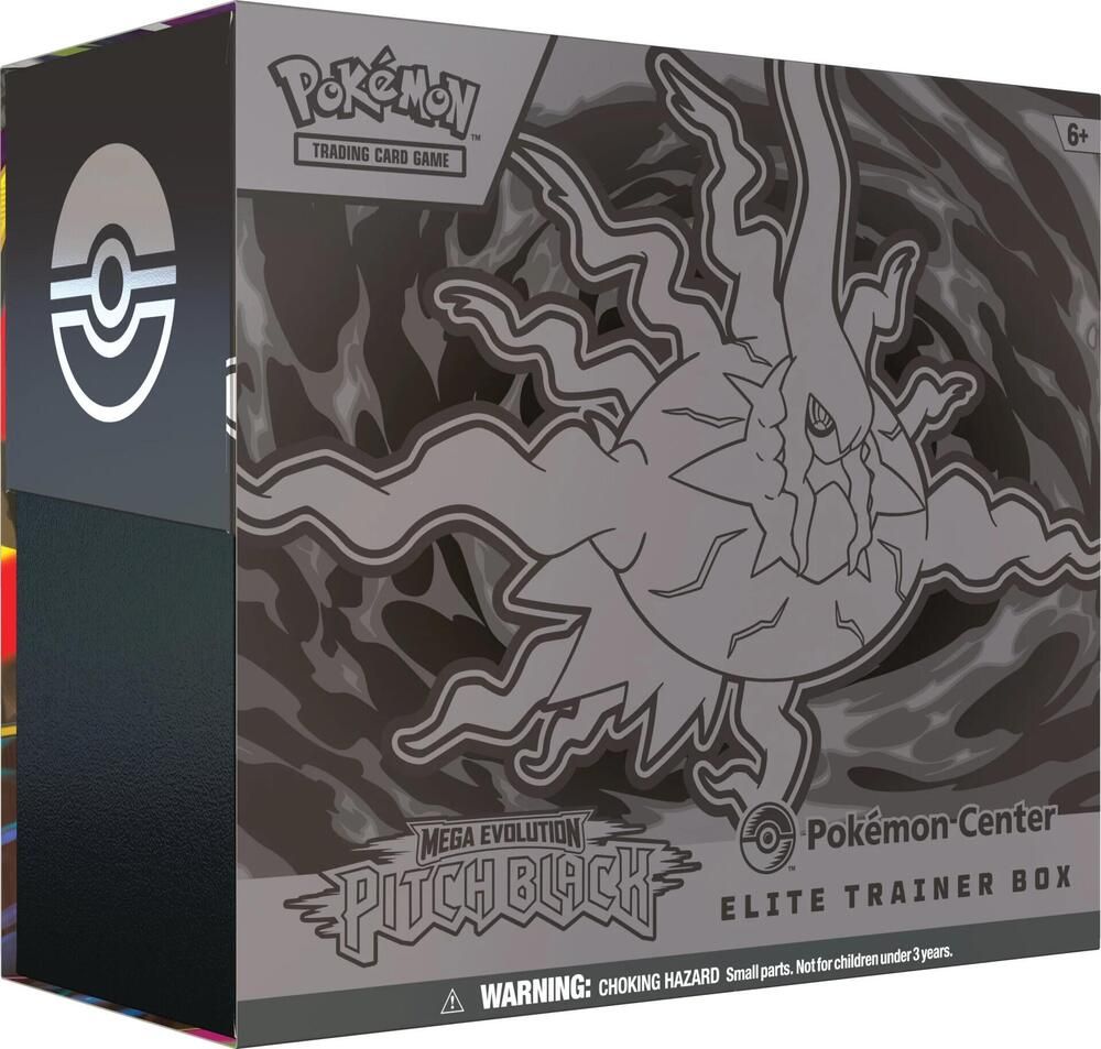 Pokemon Pitch Black Pokemon Center Elite Trainer Box