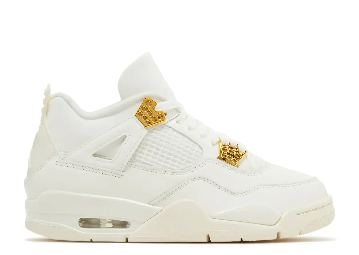 Jordan 4 Retro Metallic Gold (Women's) Size 11.5W, DS BRAND NEW*