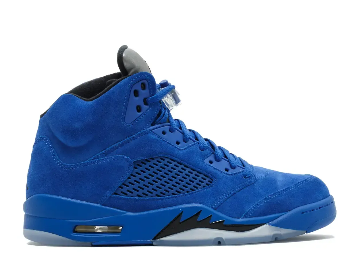 Jordan 5 Retro Blue Suede Size 10.5, DS BRAND NEW*