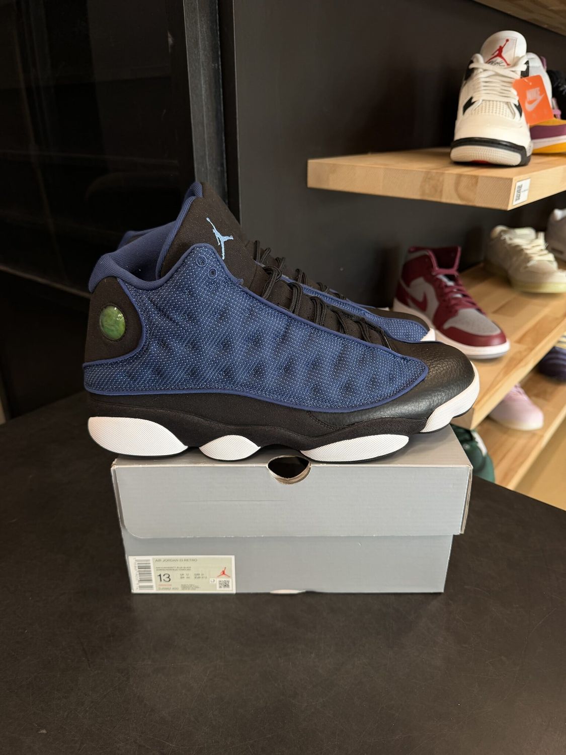 Jordan 13 Retro Brave Blue Size 13, PREOWNED*