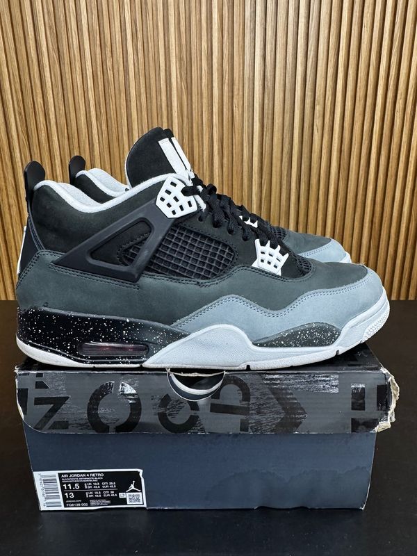 Jordan 4 Retro Fear (2024) Size 11.5, PREOWNED*