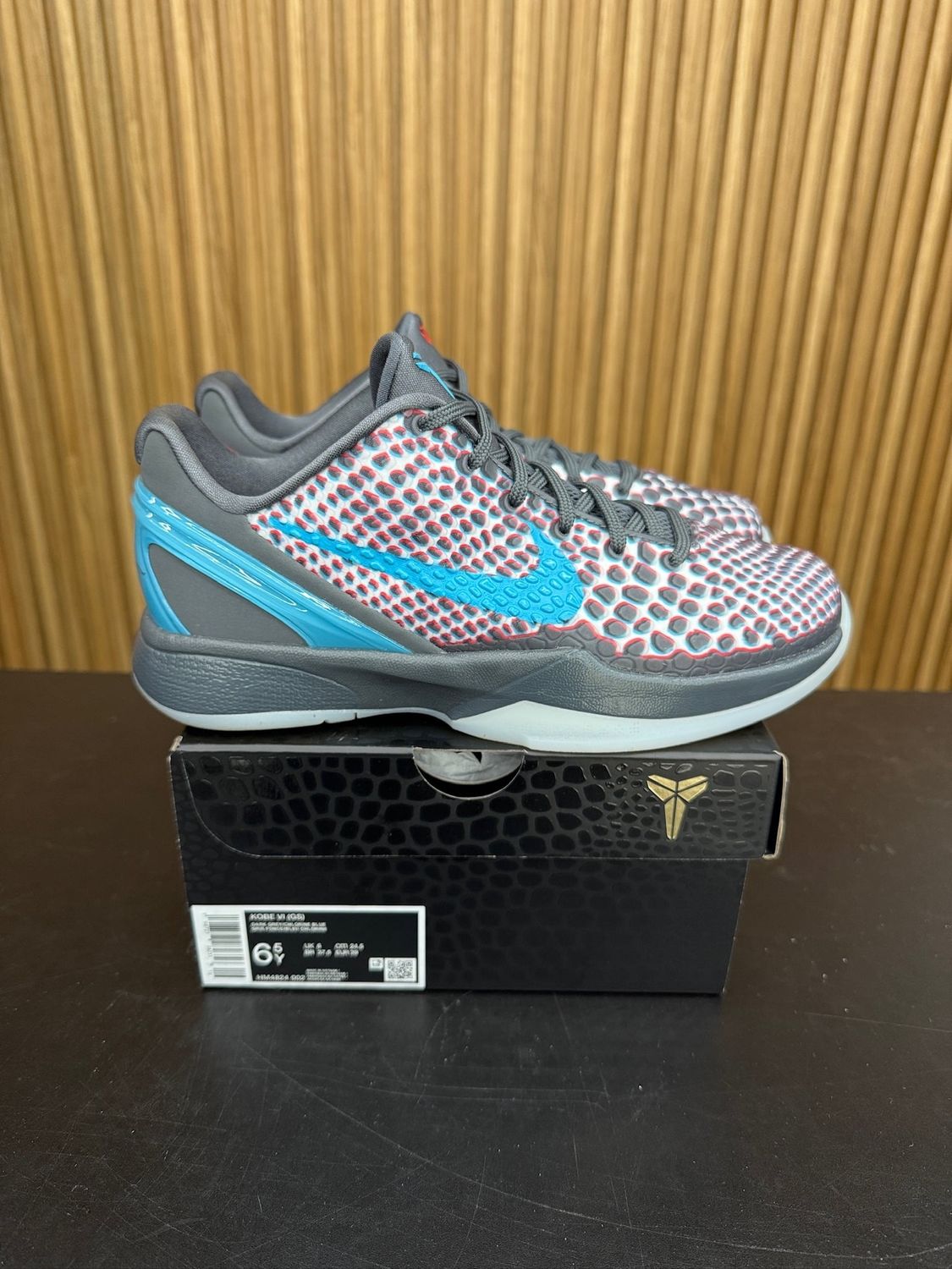 Nike Kobe 6 ASG Hollywood 3D (2026) (GS) Size 6.5Y, PREOWNED