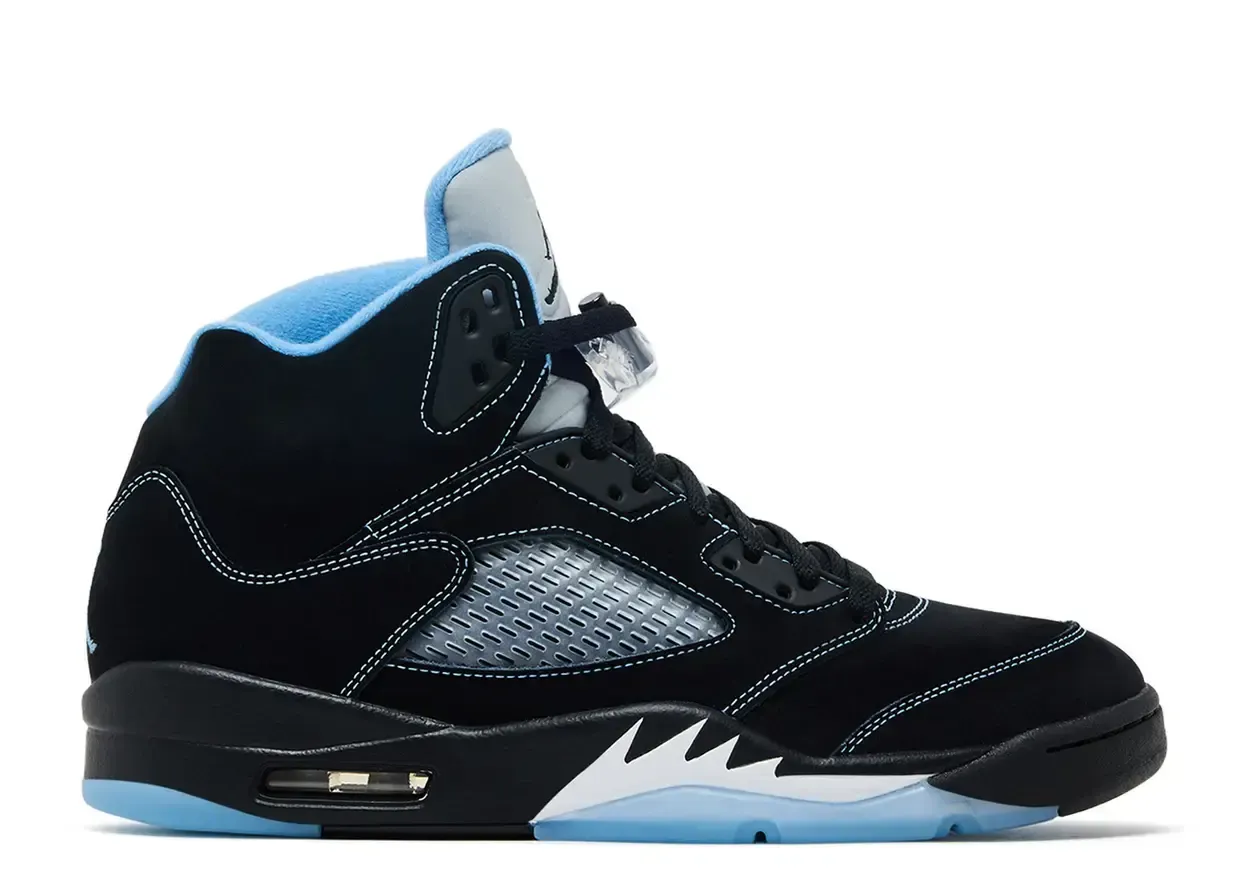 Jordan 5 Retro Black University Blue (2026) Size 10, DS BRAND NEW*
