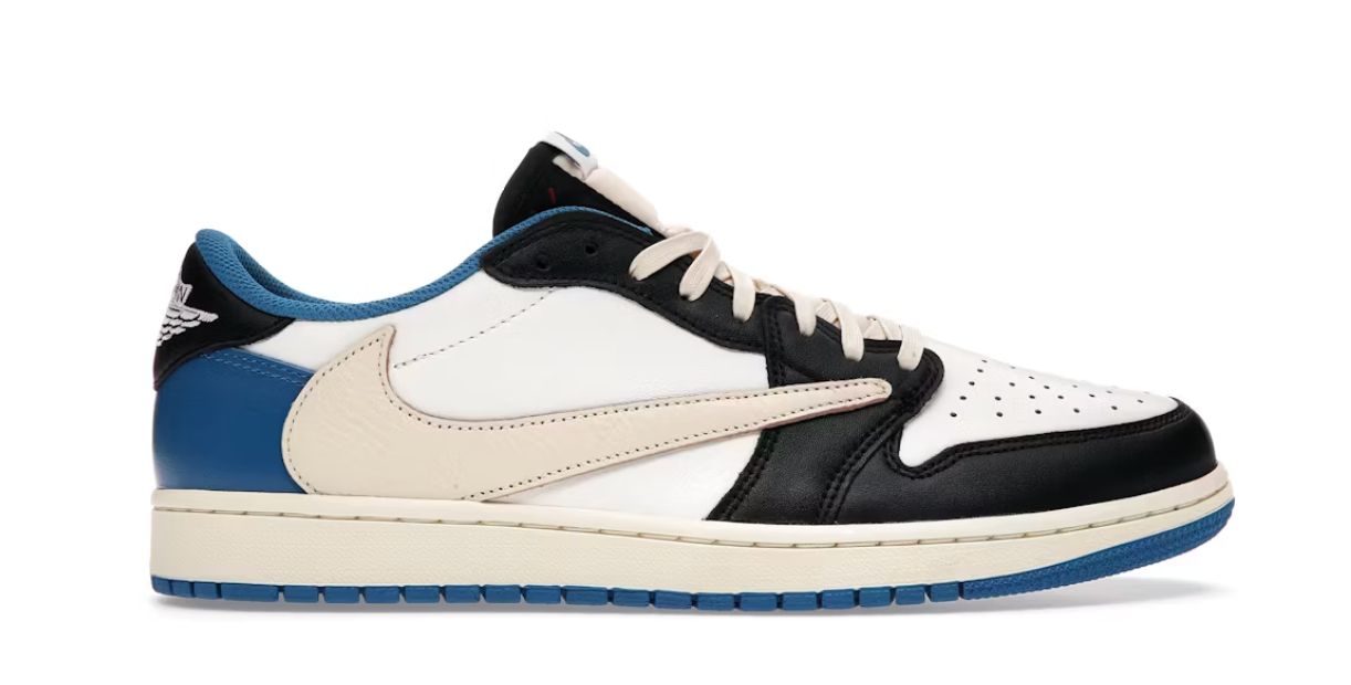 Jordan 1 Retro Low OG SP Fragment x Travis Scott Size 9.5, DS BRAND NEW