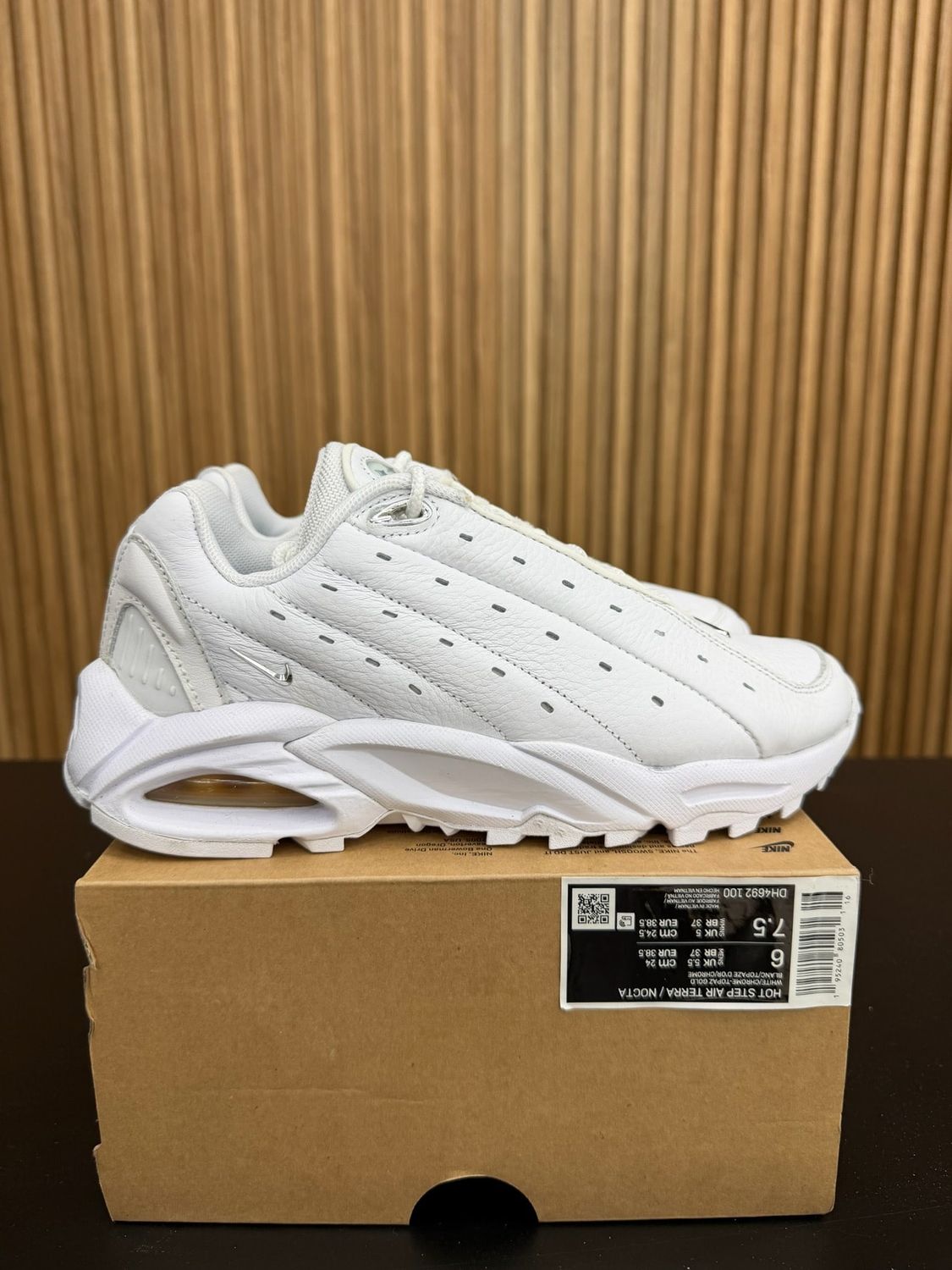 Nike Hot Step Air Terra Drake NOCTA White 6 Preowned Tried On No Top Lid*
