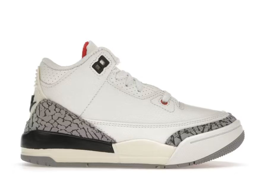Jordan 3 Retro White Cement Reimagined (PS) Size 2, DS BRAND NEW*