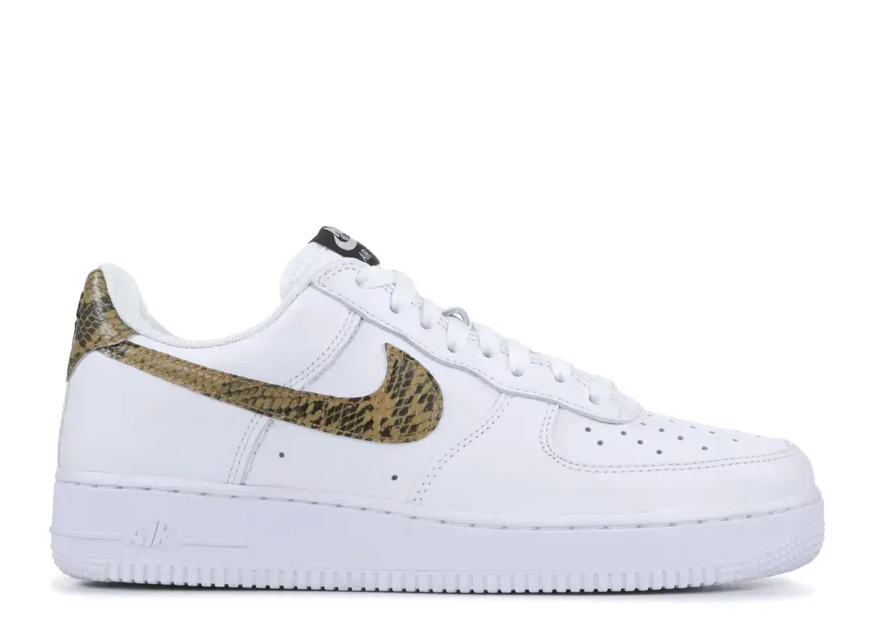 Nike Air Force 1 Low Retro Ivory Snake Size 10, DS BRAND NEW*
