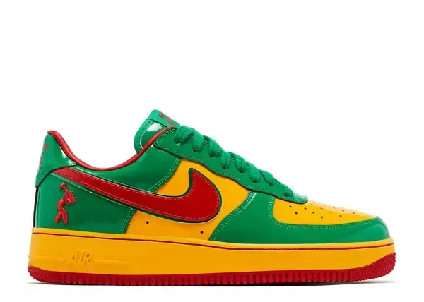 Nike Air Force 1 Low Lil Yachty Concrete Boys Lucky Green Size 9.5, DS BRAND NEW*