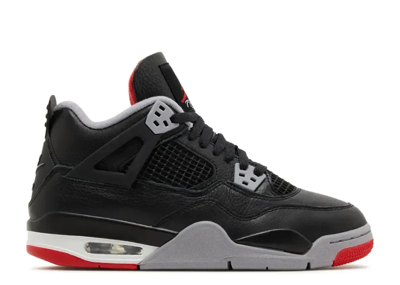 Jordan 4 Retro Bred Reimagined (GS) Size 5, DS BRAND NEW