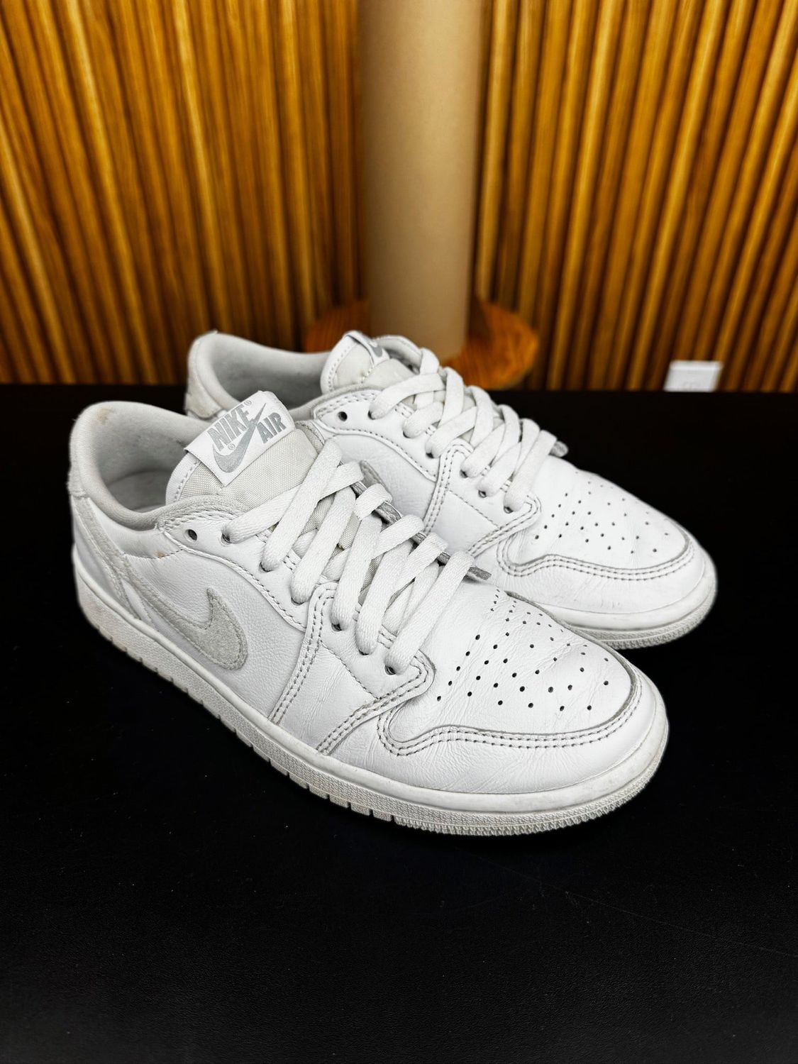 Jordan 1 Low OG Neutral Grey (2021) (Women's) Size 6.5W, PREOWNED NO BOX