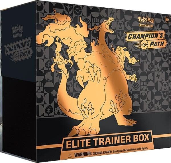 Pokemon Champion's Path Elite Trainer Box SMALL RIP
