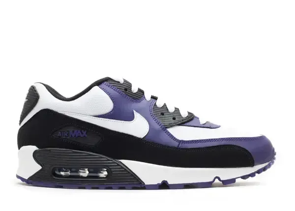 Nike Air Max 90 Black/White-New Orchid Size 8, DS BRAND NEW