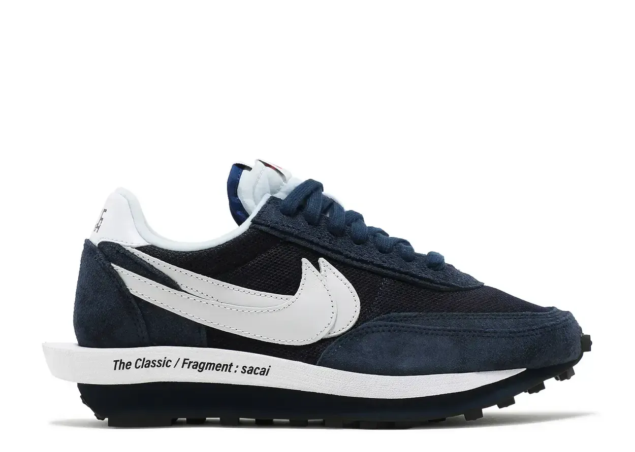 Nike LD Waffle SF sacai Fragment Blue Void Size 6.5, DS BRAND NEW*