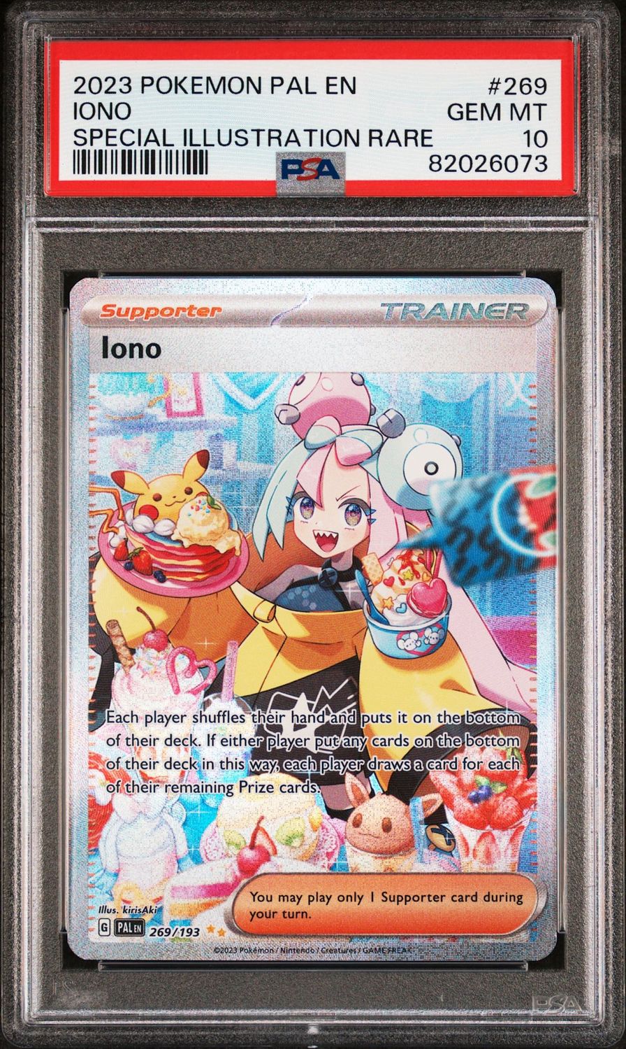 2023 Pokémon Paldea Evolved Iono Special Illustration Rare #269 PSA 10