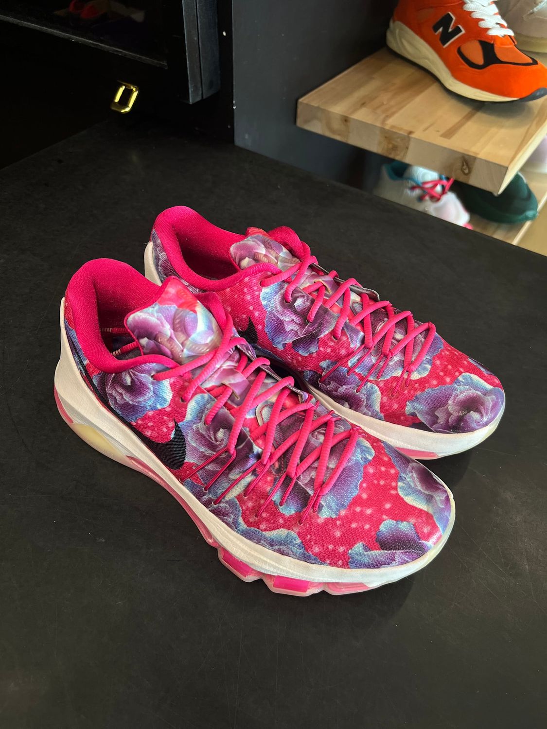 Nike KD 8 Aunt Pearl Size 8.5, PREOWNED*