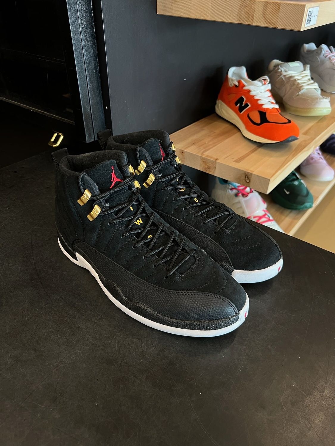 Jordan 12 Retro Reverse Taxi Size 11.5, PREOWNED*