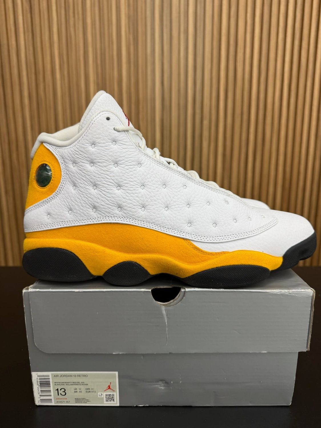 Jordan 13 Retro Del Sol Size 13, PREOWNED*
