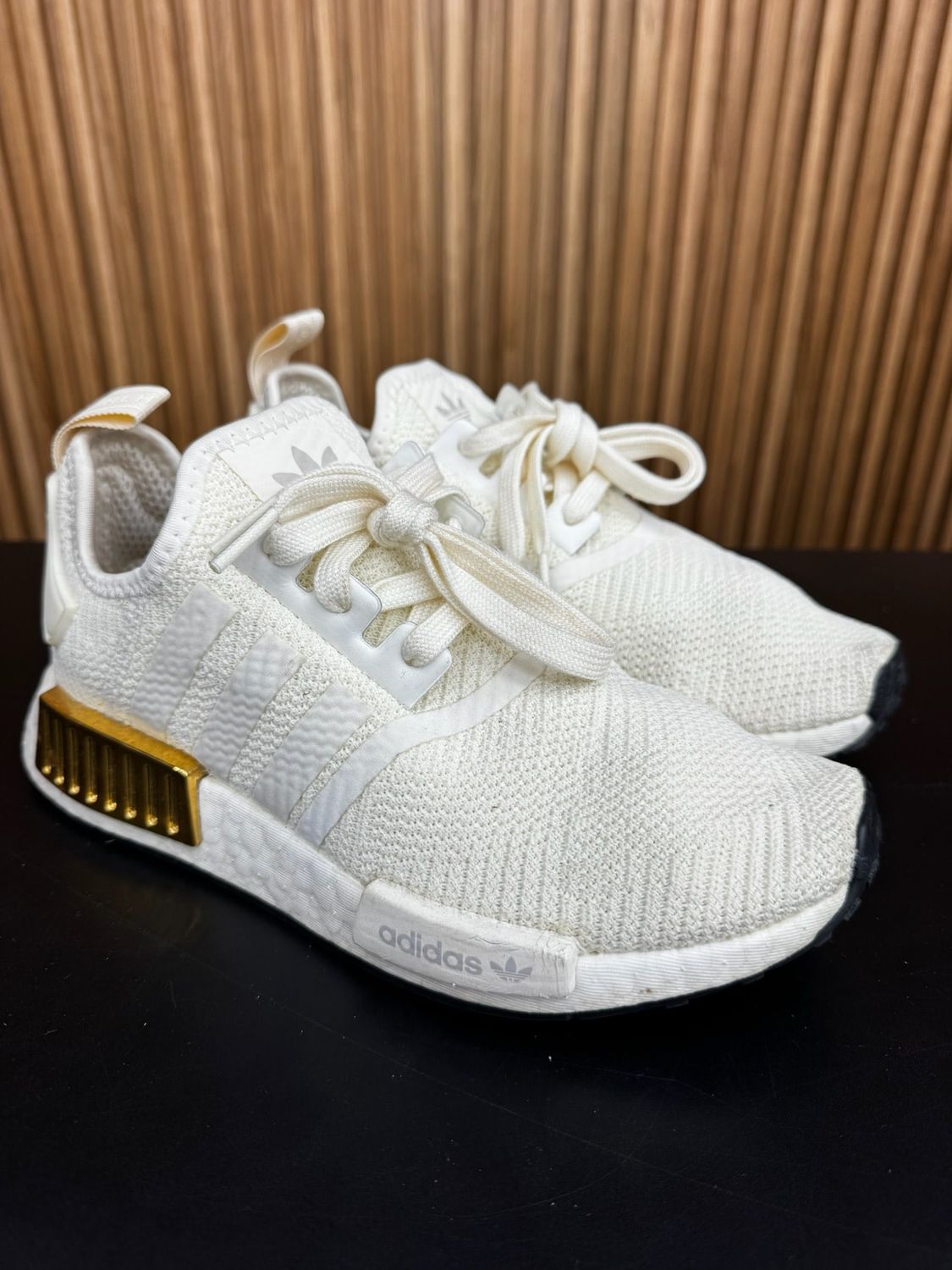 adidas NMD_R1 Off White (Women's) Size 6W, PREOWNED NO BOX