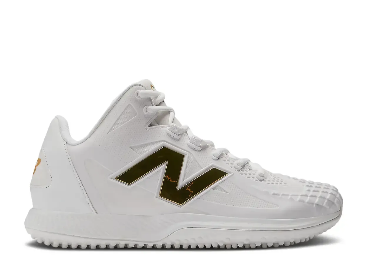 New Balance Ohtani 1 TF White Metallic Gold Size 13, DS BRAND NEW*