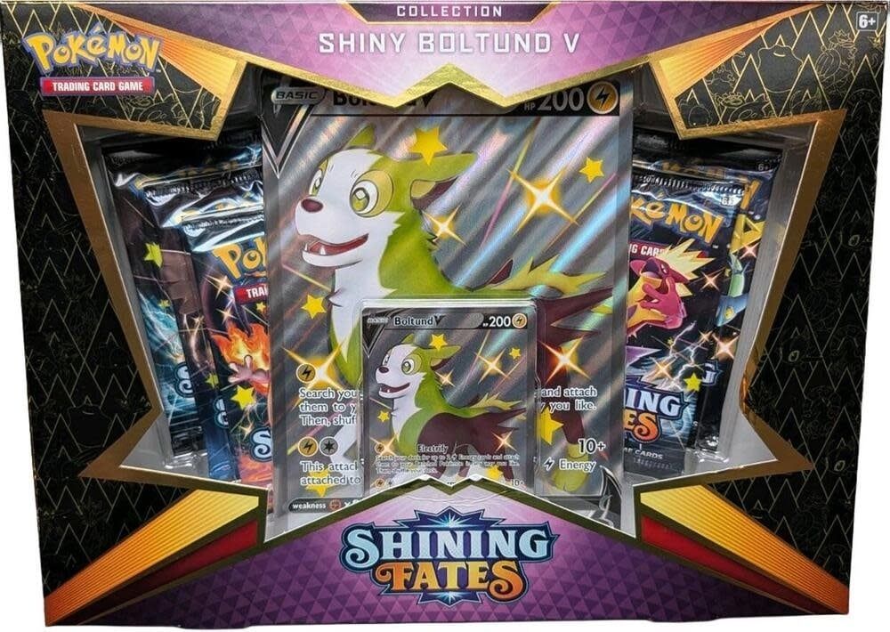 Pokemon Shining Fates Collection Shiny Boltund V