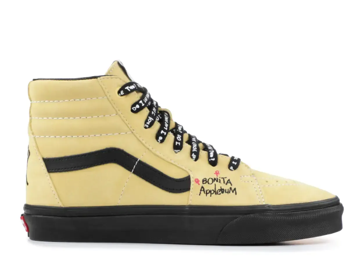 Vans Sk8-Hi A Tribe Called Quest (Yellow) Size 10, DS BRAND NEW*