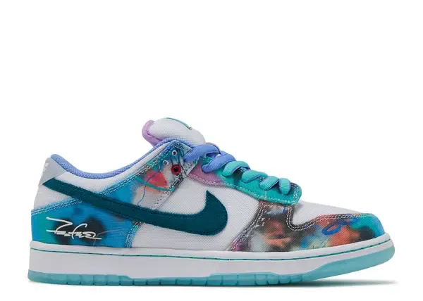 Nike SB Dunk Low Futura Laboratories Bleached Aqua Size 11.5, DS BRAND NEW DAMAGED BOX