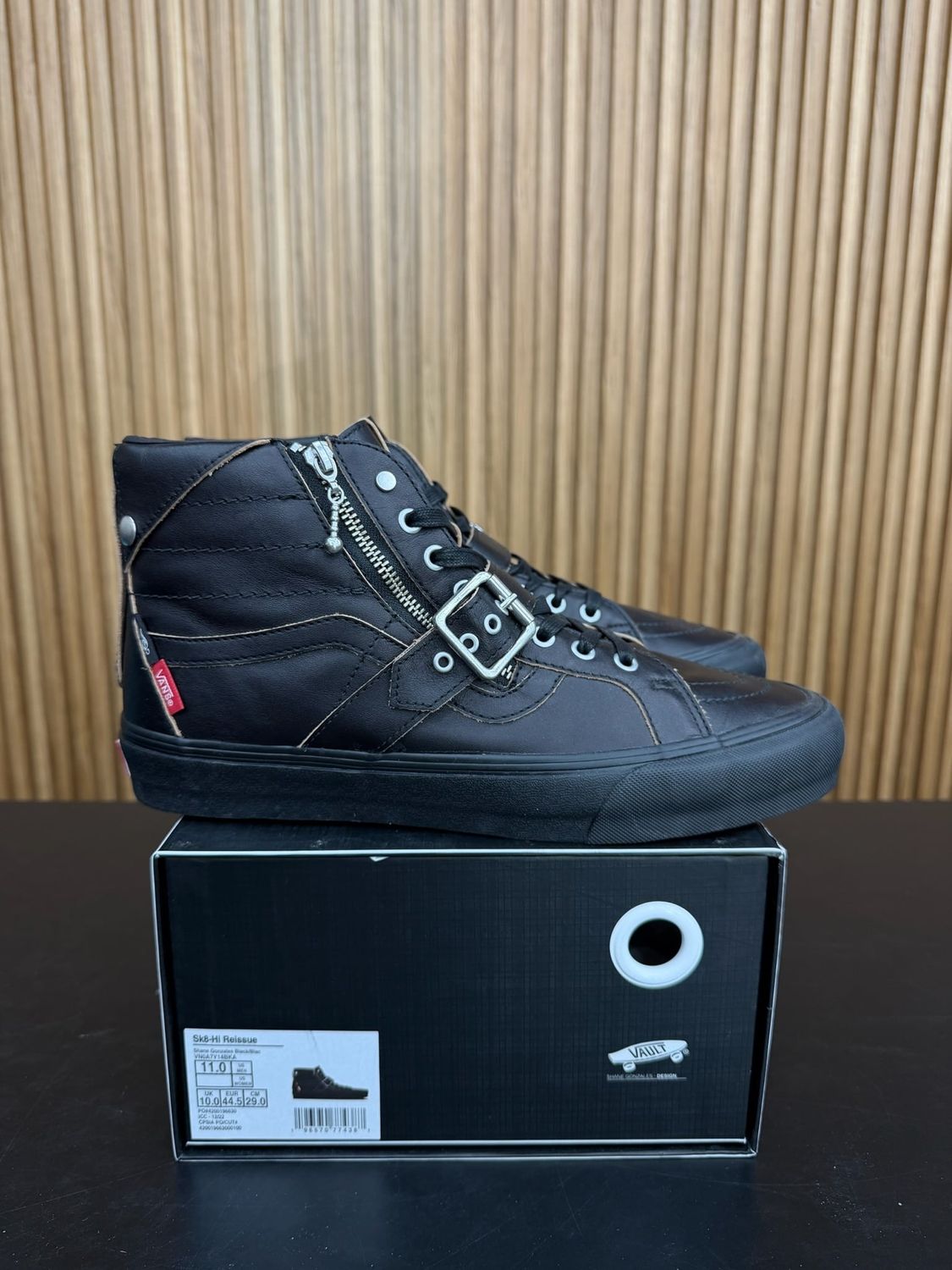 Vans x Shane Gonzales Sk8-Hi Reissue Strap VLT LX 'Star Spangled Glamour' Size 11, PREOWNED