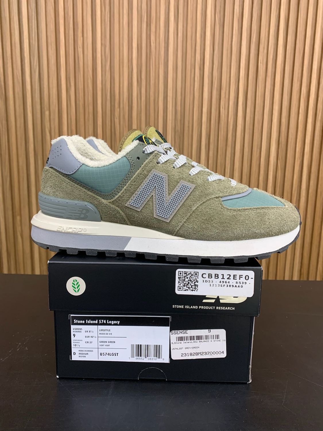 New Balance 574 Legacy Stone Legacy Size 9, PREOWNED