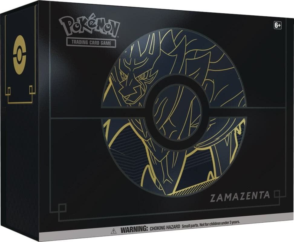 Pokemon Sword &amp; Shield Elite Trainer Box Plus Zamazenta