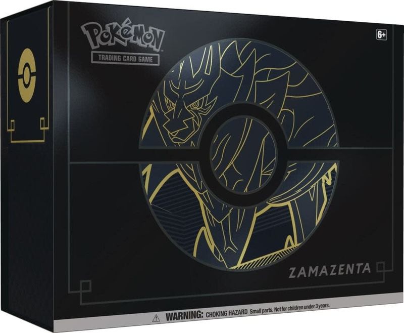 Pokemon Sword &amp; Shield Elite Trainer Box Plus Zamazenta