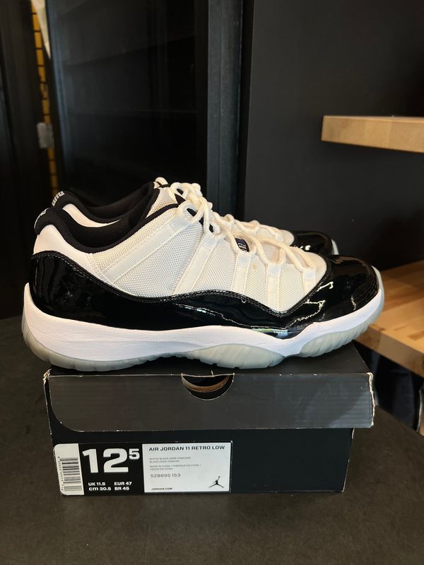 Jordan 11 Retro Low Concord Size 12.5, PREOWNED*