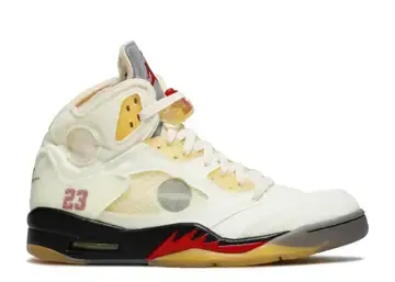 Jordan 5 Retro Off-White Sail Size 5.5, DS BRAND NEW
