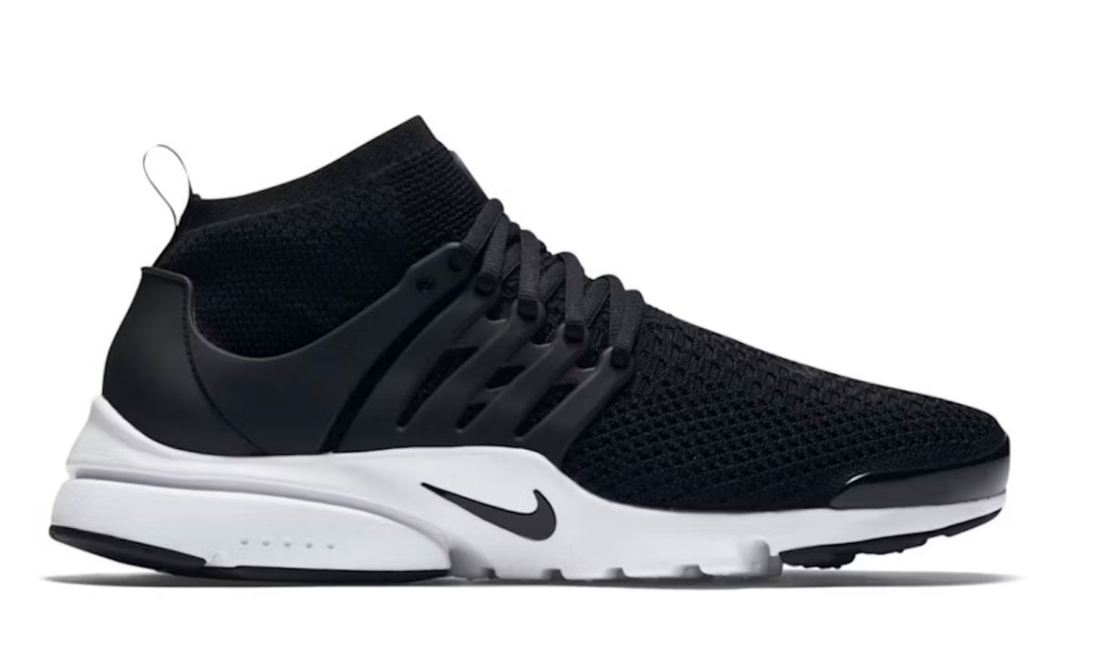 Nike Air Presto Flyknit Ultra Black White Size 10.5, DS BRAND NEW*