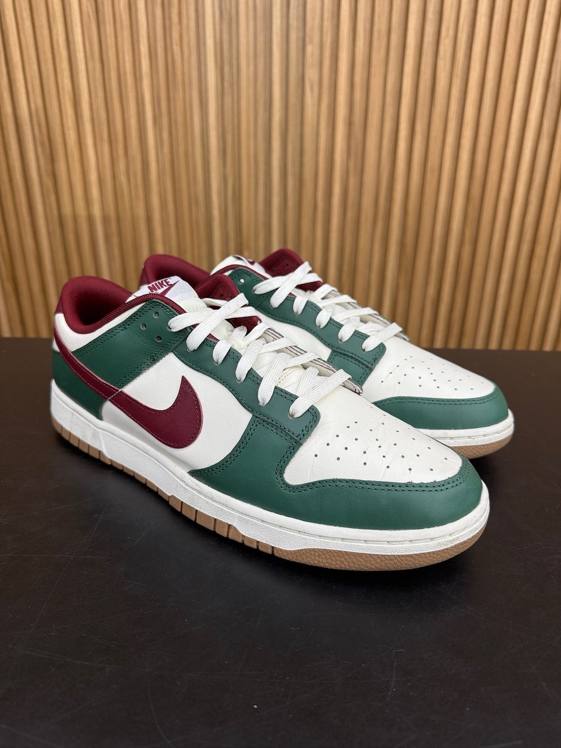 Nike Dunk Low Gorge Green Size 13, PREOWNED NO BOX