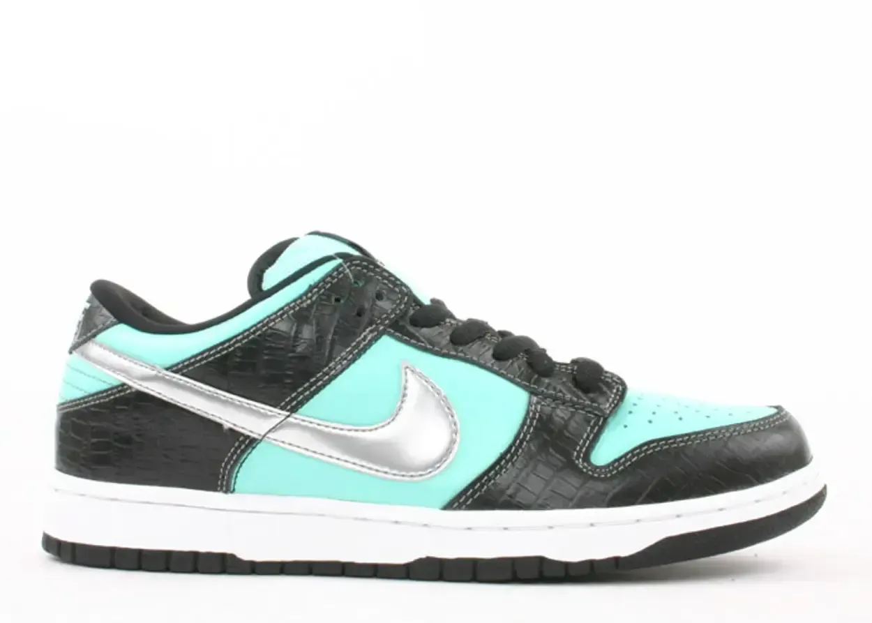 Nike SB Dunk Low Diamond Supply Co. Size 10.5, DS BRAND NEW