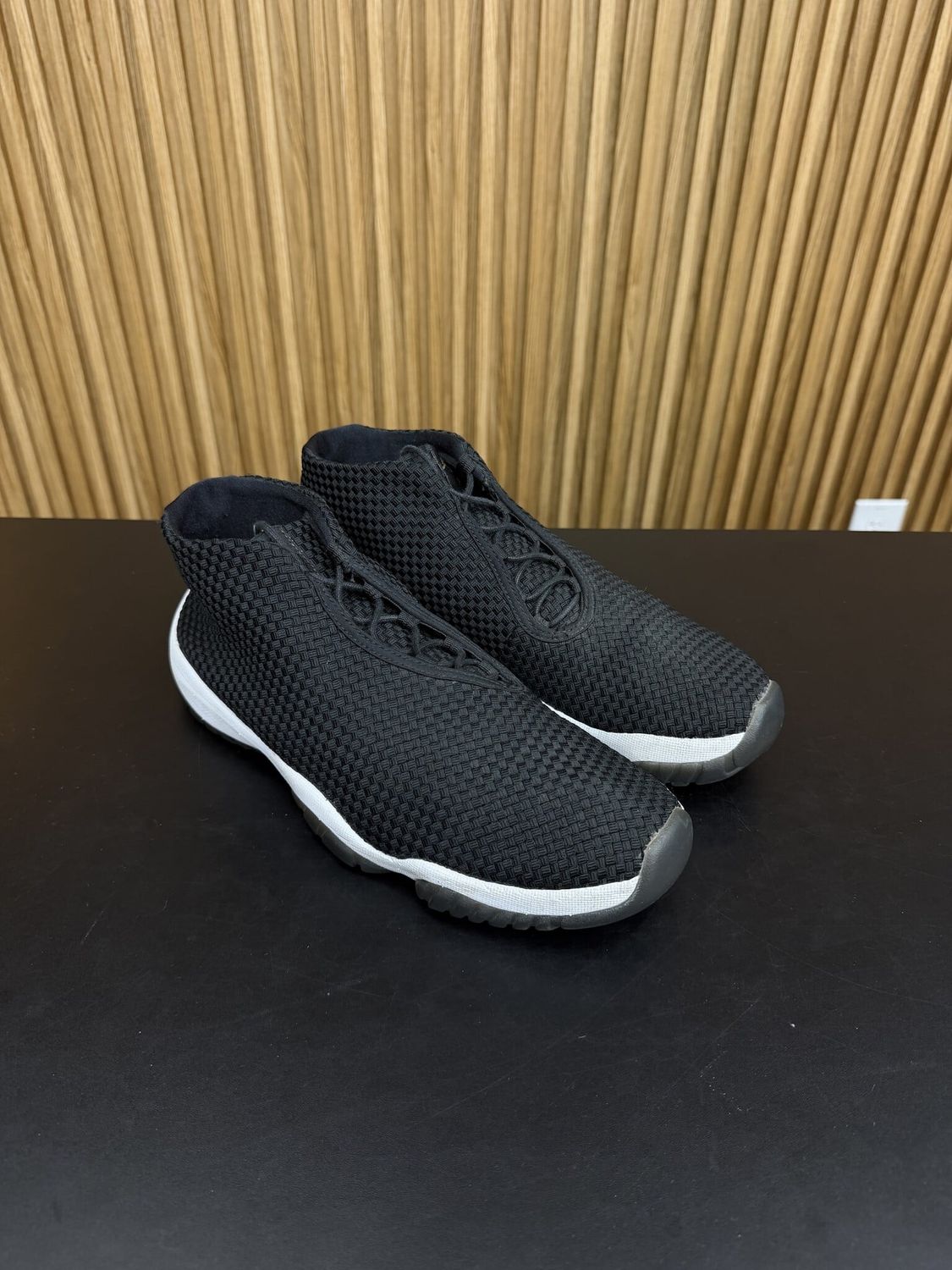 Jordan Future Black White Size 10, PREOWNED