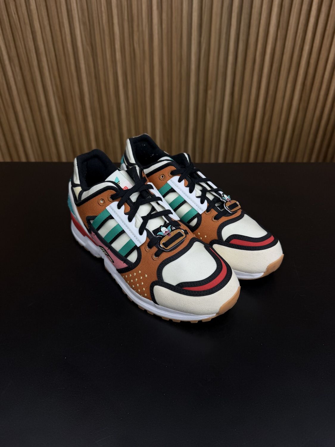 adidas ZX 10000 The Simpsons Krusty Burger Size 6, PREOWNED NO BOX*