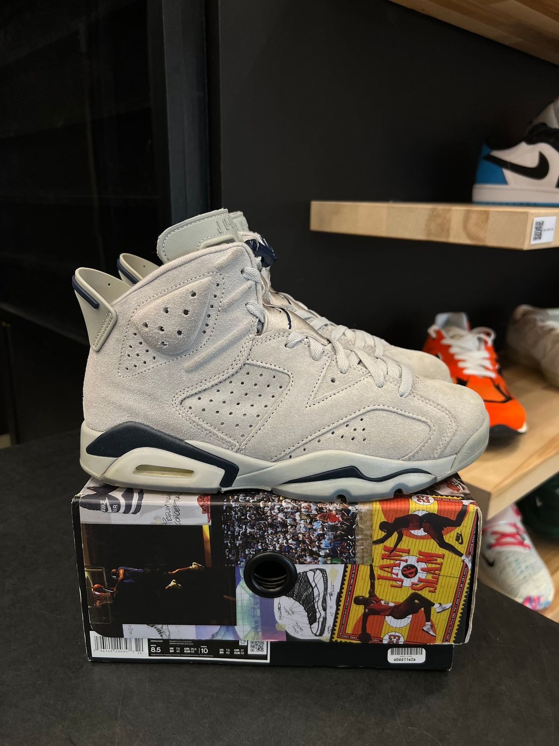 Jordan 6 Retro Georgetown (2022) Size 8.5, PREOWNED*'