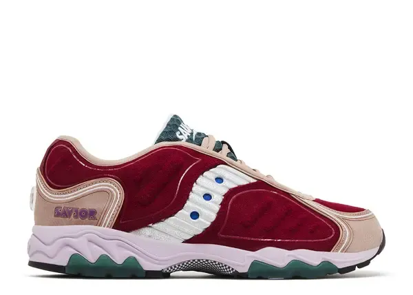 Saucony Matrix Jae Tips No Shoes In The House Burgundy Size 11, DS BRAND NEW*