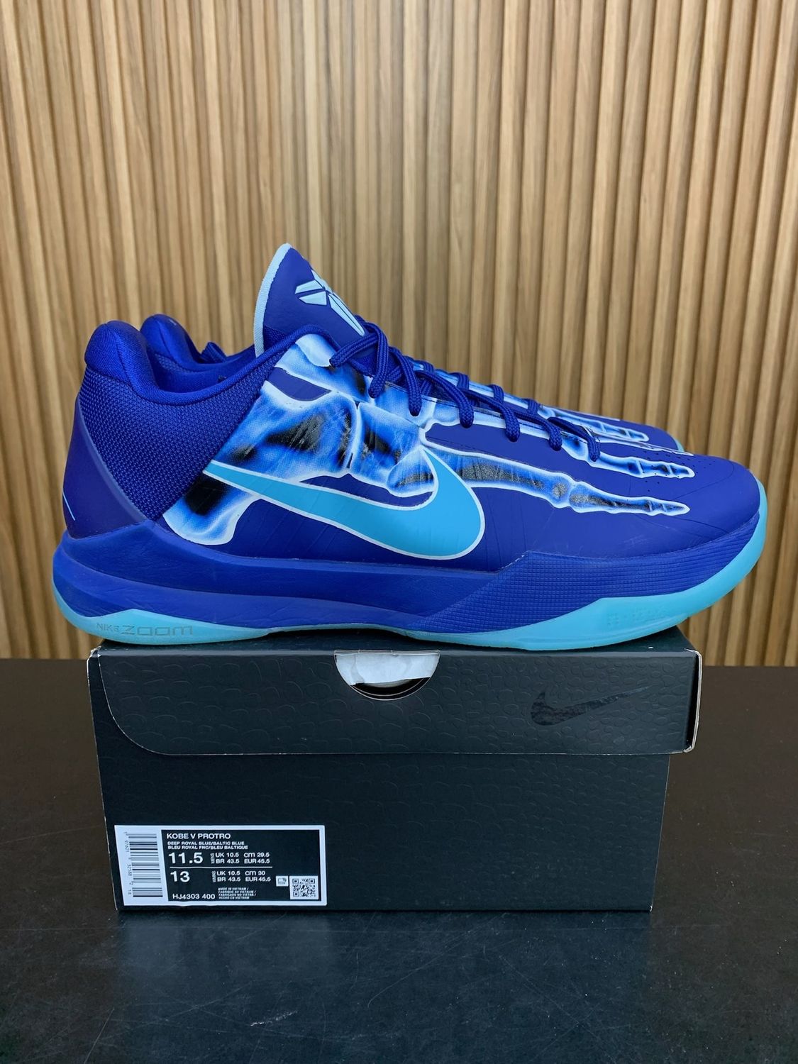 Nike Kobe 5 Protro X-Ray Size 11.5, PREOWNED