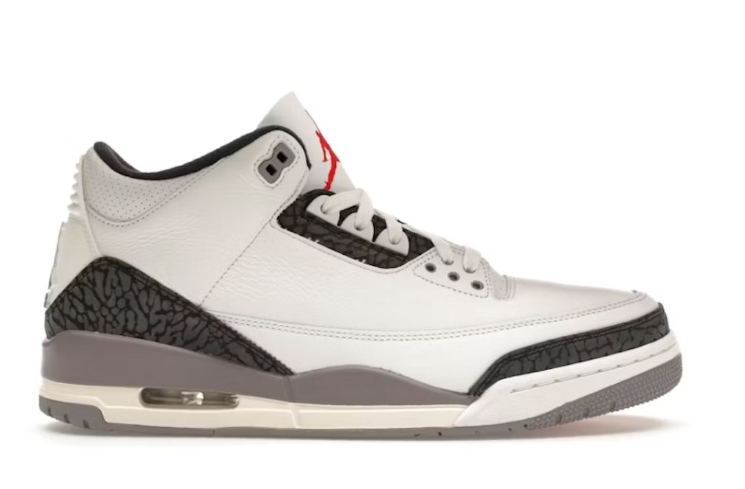 Jordan 3 Retro Cement Grey Size 10.5, DS BRAND NEW NO BOX