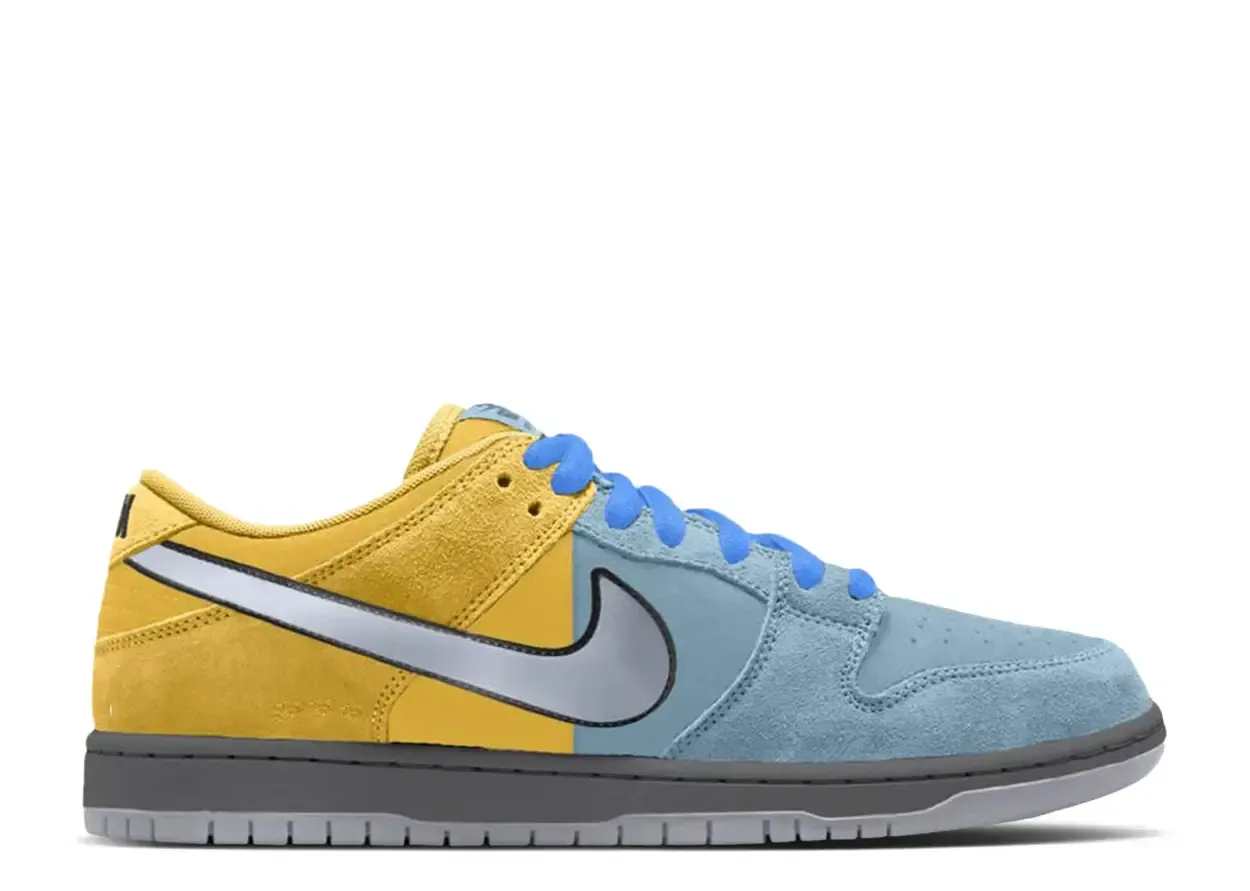 Nike SB Dunk Low Pro Muni Lightning Denim Turquoise Size 10.5, DS BRAND NEW*
