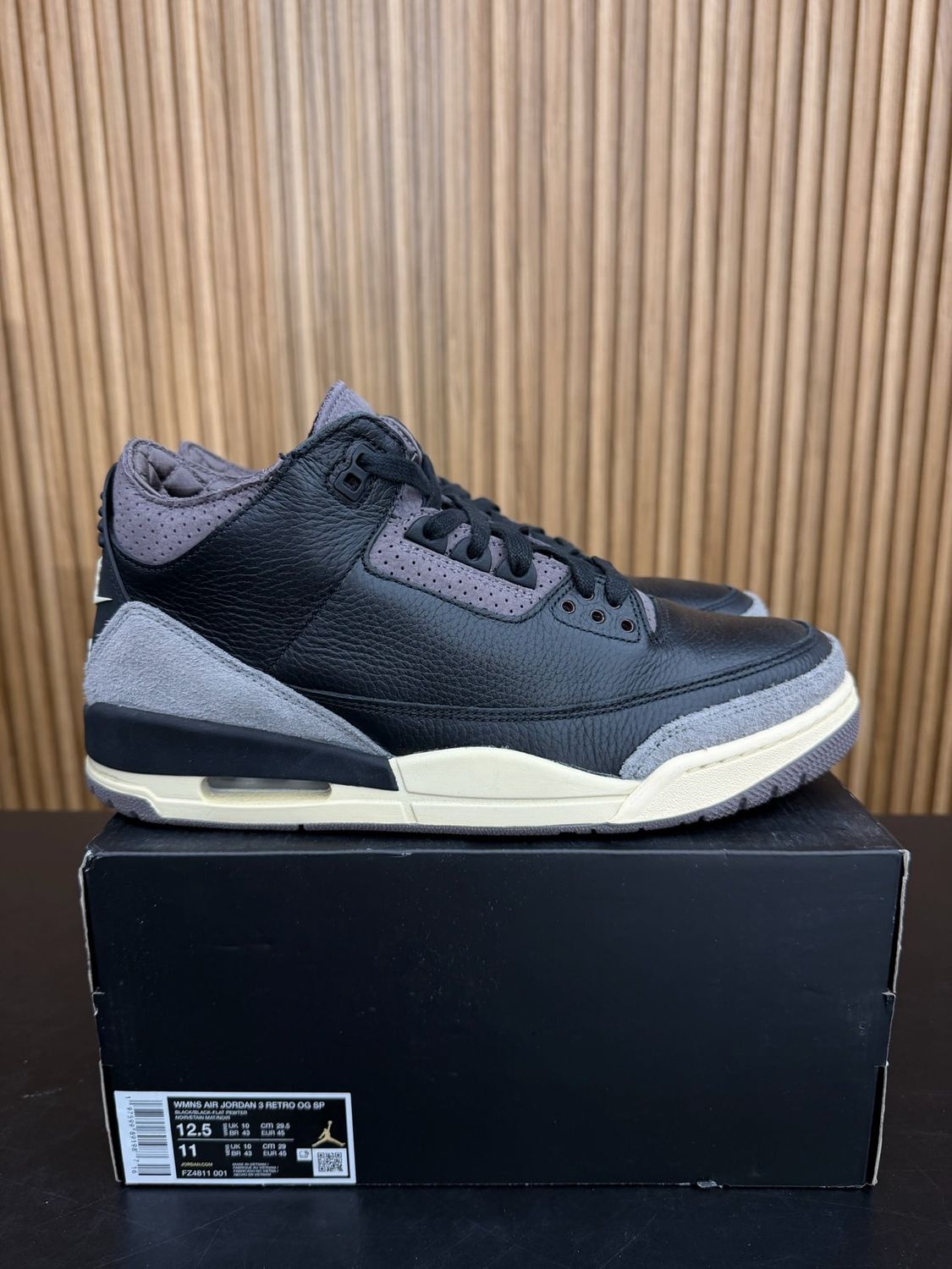 Jordan 3 Retro OG SP A Ma Maniére While You Were Sleeping (Women's) Size 12.5, PREOWNED
